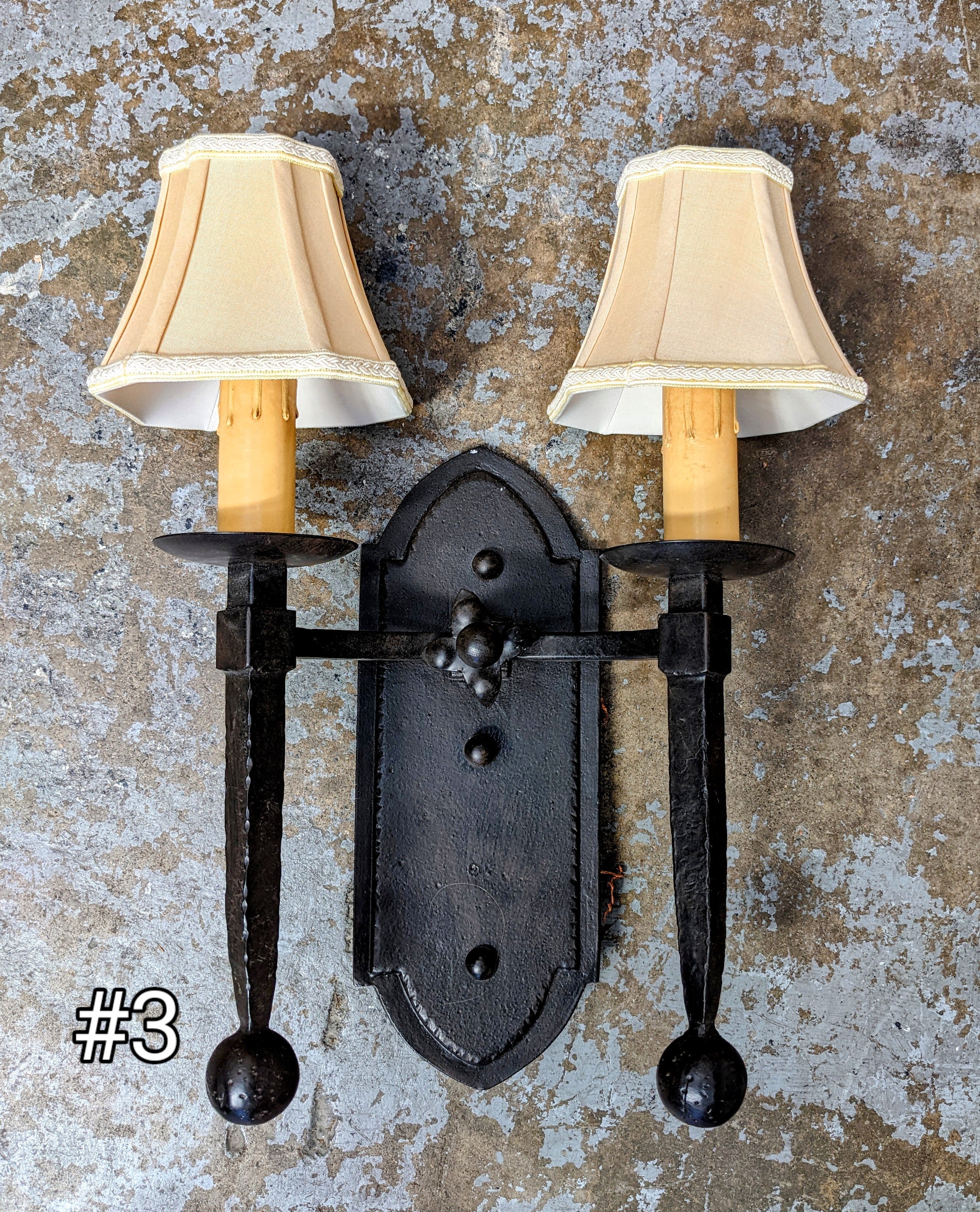 Spanish revival deals wall sconces